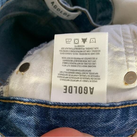 Agolde straight leg  jeans size 27 - Picture 7 of 9
